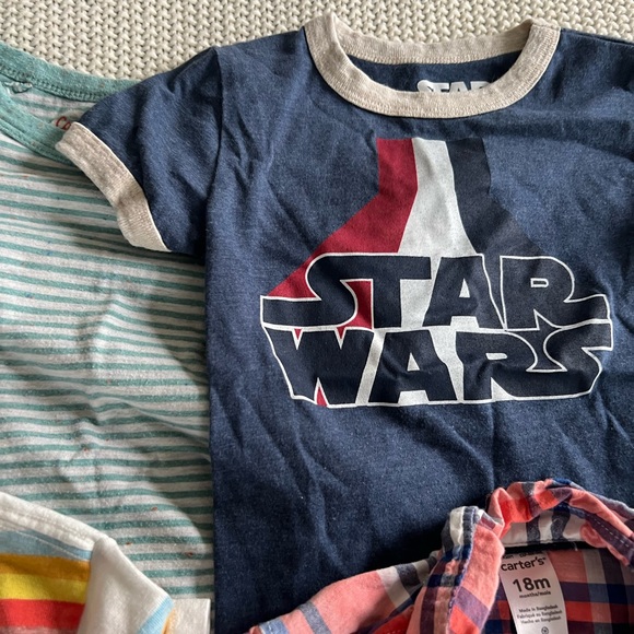 11 Cat & Jack & Carter’s Size 18 Months T-Shirts - Picture 9 of 14